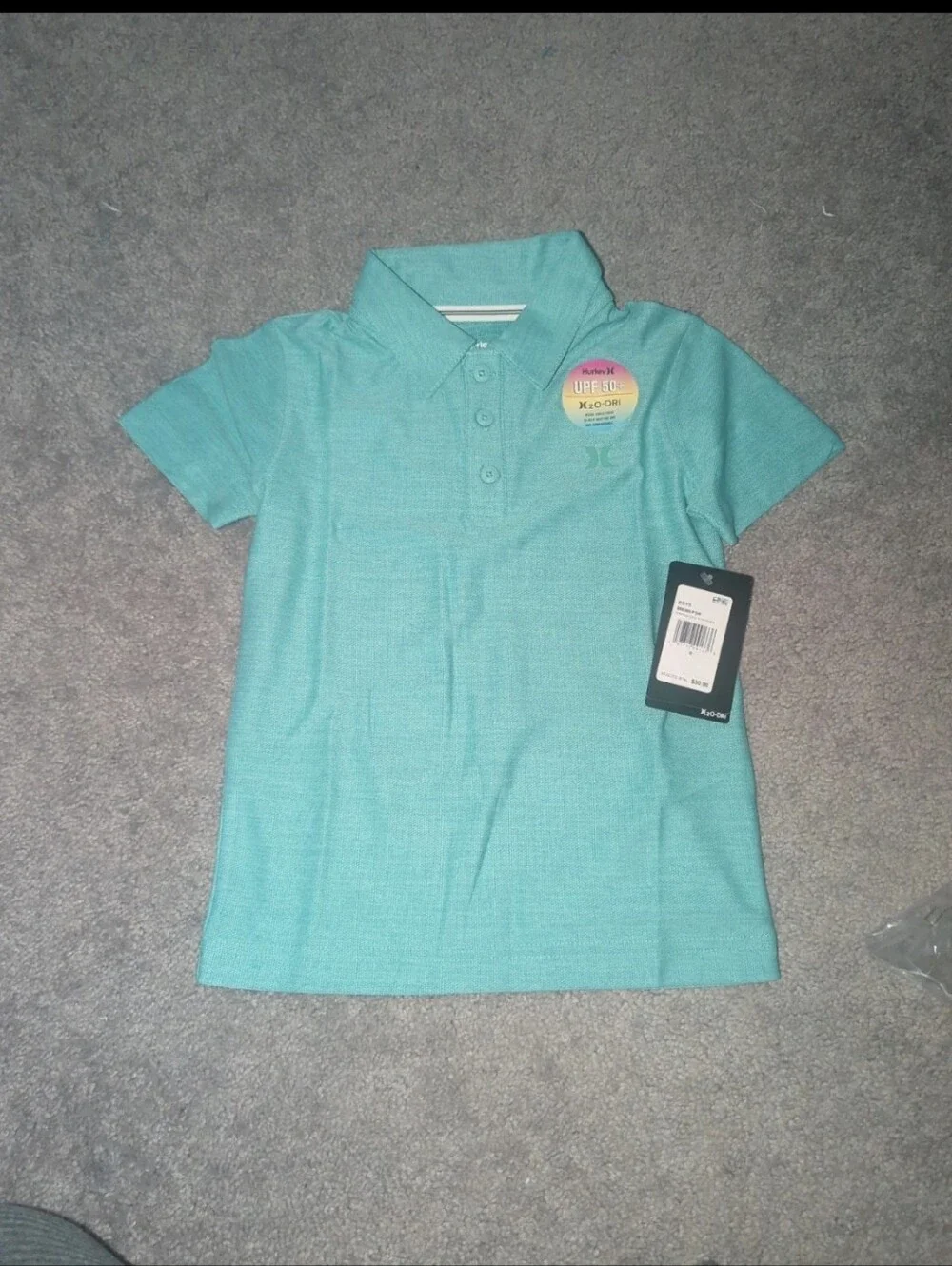 Hurley Boys Aqua Polo Shirt